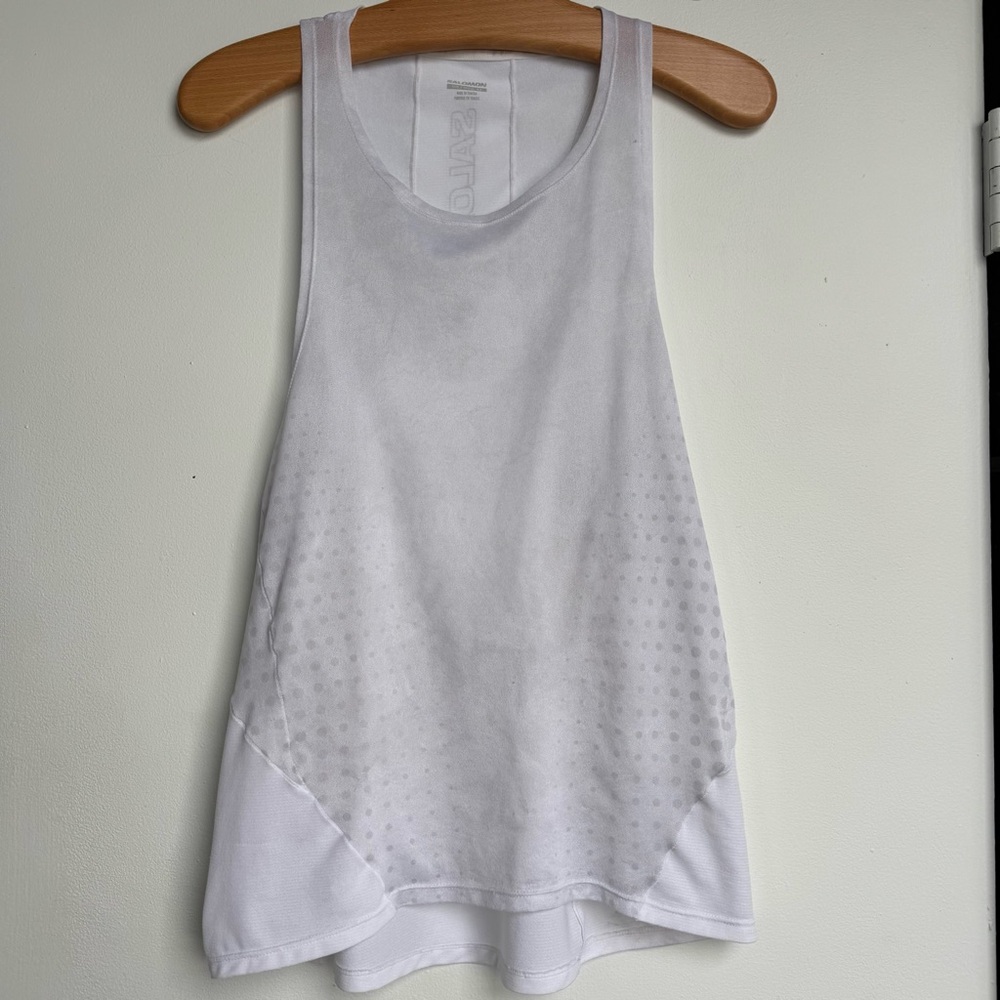 SALOMON Men's SENSE AERO SINGLET TANK Medium Singlet Running Racing Tank Top